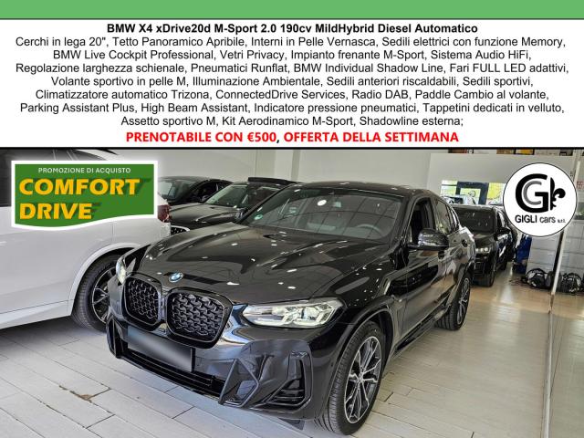 BMW X4 X4 xdrive20d mhev 48V Msport auto - Immagine 1
