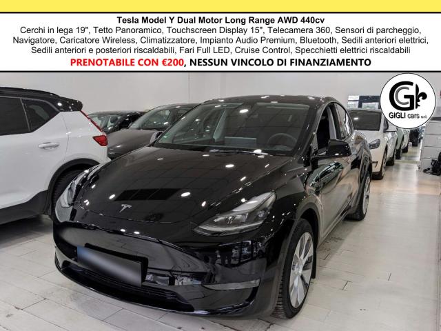 Tesla Model Y 440 cv, AWD, Tetto Panoramico, Autonomia WLTP 533km, 0-100km h 5.0 sec - Immagine 1