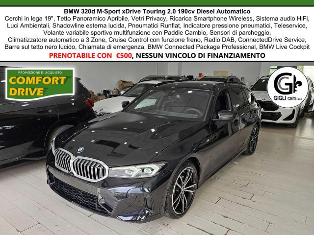 BMW Serie 3 Touring XDrive M-Sport Tetto Navi C.Lega19" PDC MSport M - Immagine 1