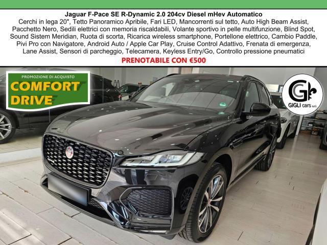Jaguar F-Pace 2.0 D204 R-Dynamic SE awd auto c.20" TETTO Apr. LED - Immagine 1