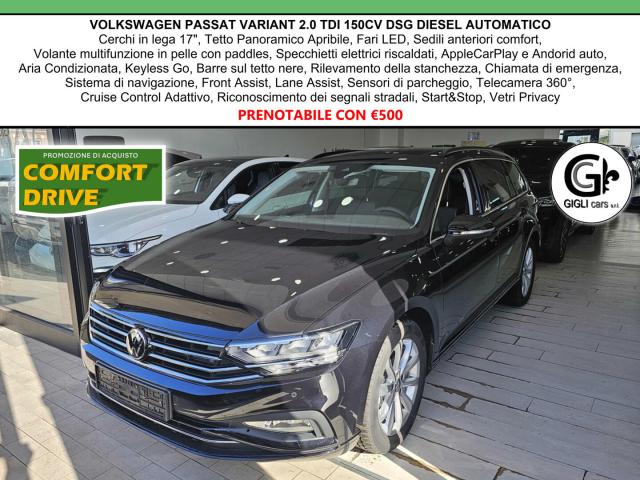 Volkswagen Passat Variant Variant Business TDI DSG Tetto Led Cam - Immagine 1