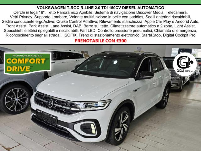 Volkswagen T-Roc 2.0 R-Line DSG Tetto R Line Cam Full Led r line - Immagine 1