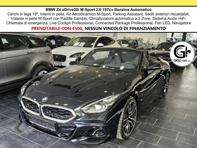 BMW Z4 20i M-Sport C19" Pelle Navi Paddle MSport M Camera - Immagine 1