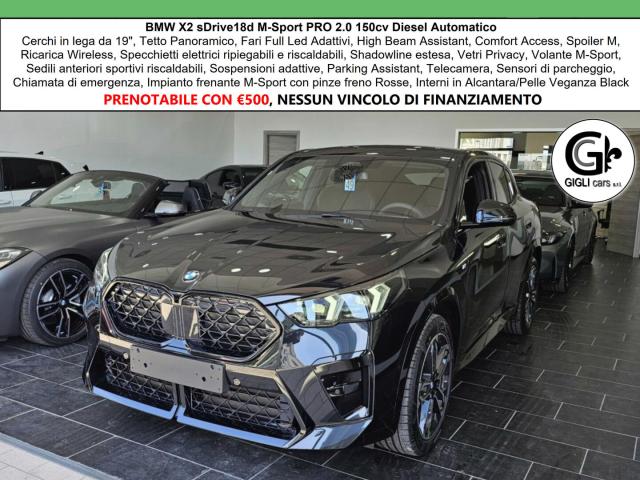 BMW X2 M-Sport PRO Camera Tetto Navi PDC NEW MODEL - Immagine 1